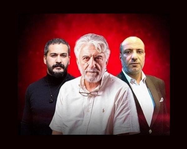 رضا کیانیان، میلاد کی مرام و امیر جعفری در سریال سیاوش بازیگران سریال سیاوش