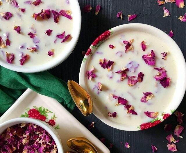 طرز تهیه فرنی قالبی و ساده به ۳ روش برای افطار