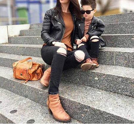 ست های شیک مادر و پسر, مدل لباس های ست مادر و پسر
