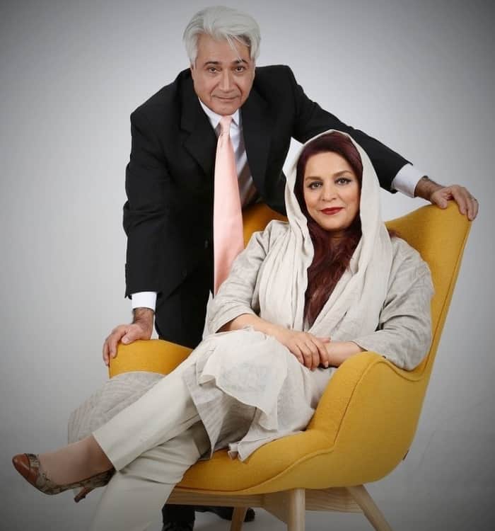 تهیمنه میلانی و همسرش
