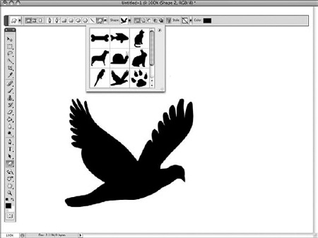 کار با ابزار Custom Shape در فتوشاپ, افزودن شیپ برای فتوشاپ, دانلود شیپ فتوشاپ