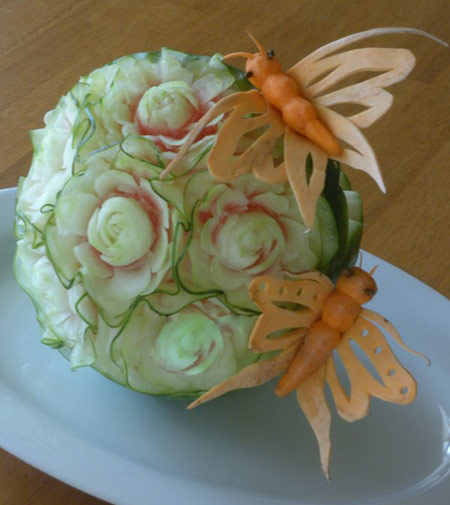 شب یلدای امسال,میوه آرایی شب چله