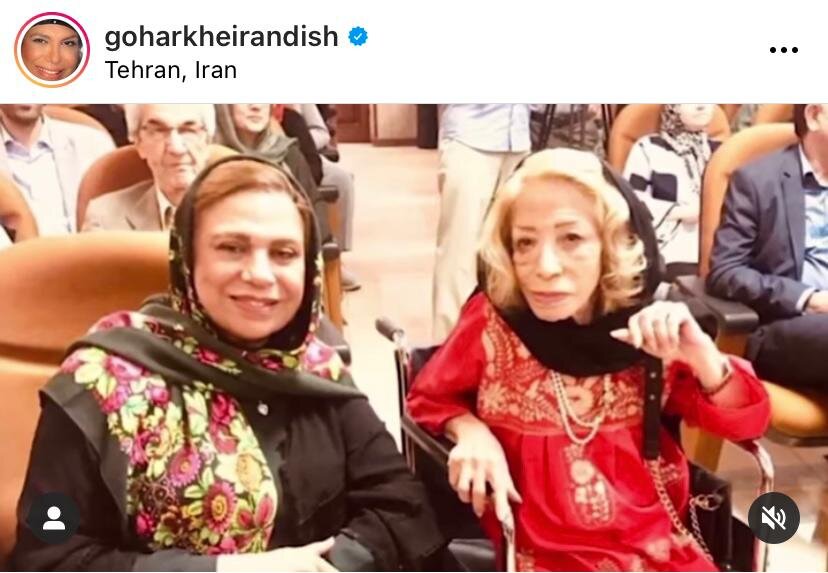 یادداشت گوهر خیراندیش برای ایران درودی