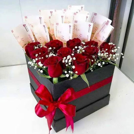 تزیین پول برای تولد ,جدیدترین ایده ها برای تزیین پول,تزیین پول برای کادو تولد