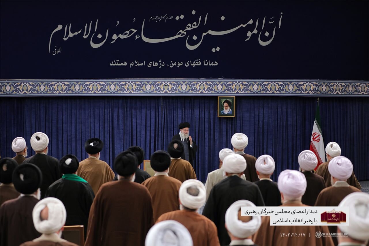دیدار اعضای مجلس خبرگان رهبری با رهبر انقلاب