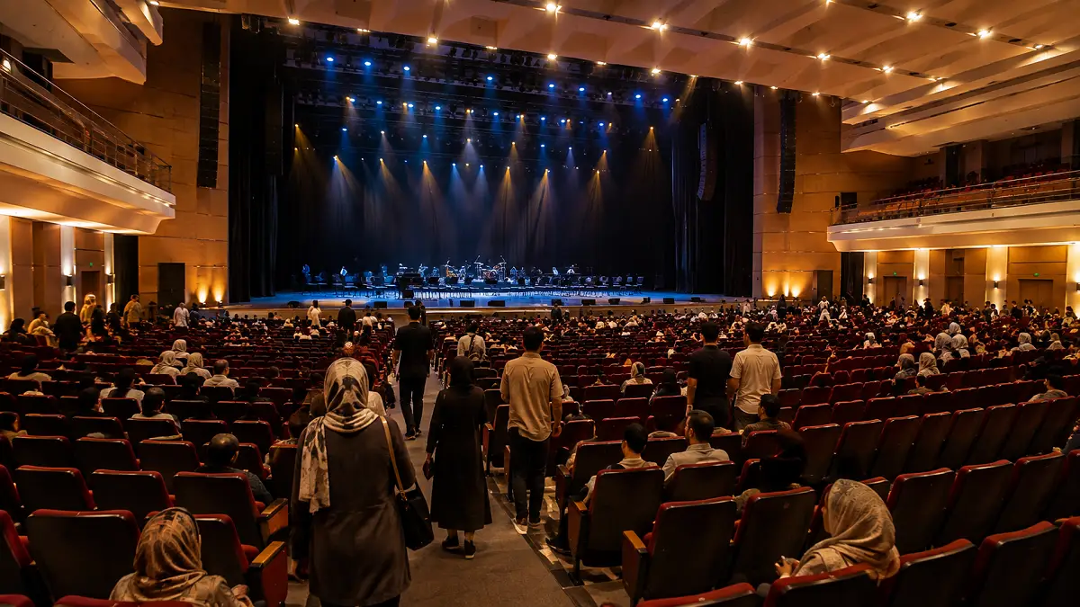 سالن برگزاری کنسرت در اصفهان