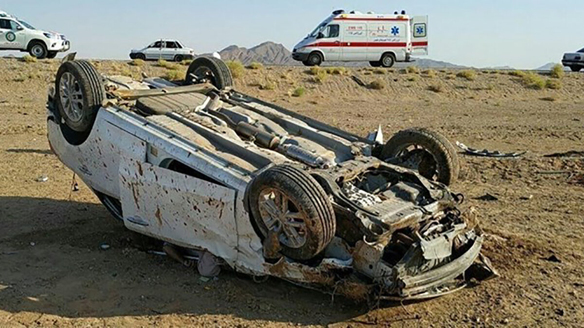 6 مصدوم در پی واژگونی سمند