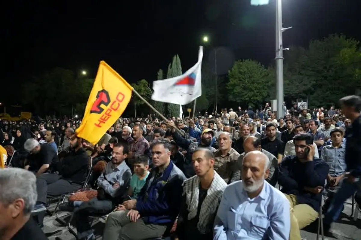 برگزاری مراسم گرامیداشت شهدای خدمت در شرکت هپکو اراک