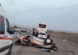 فوت 54 درصد از سرنشینان در تصادفات جاده ای 2 ماهه پائیز