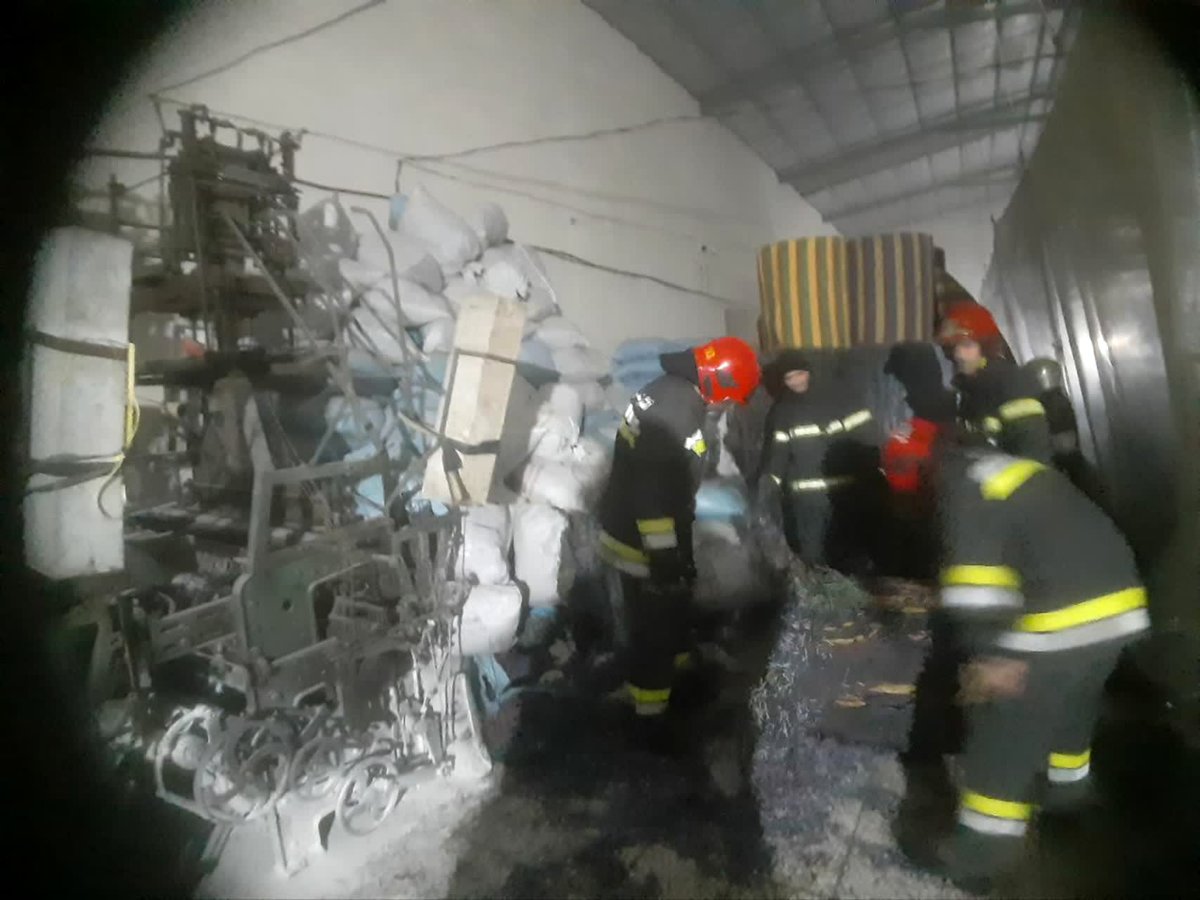 حریق به جان حصیرها افتاد