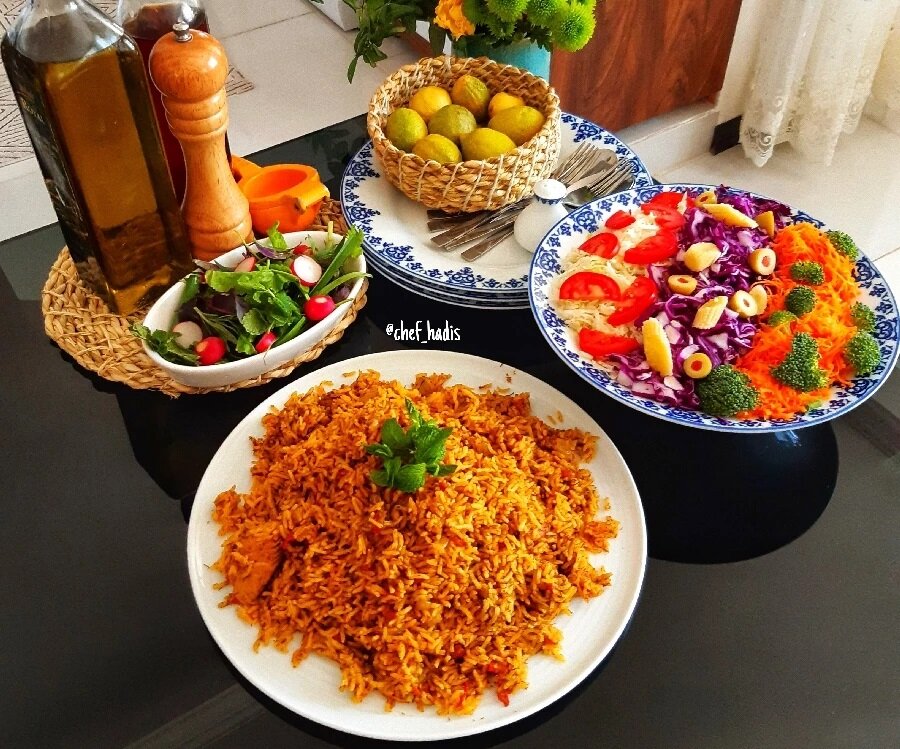 طرز تهیه گوجه پلو با تن ماهی؛ غذای سریع و خوشمزه