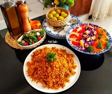 طرز تهیه گوجه پلو با تن ماهی؛ غذای سریع و خوشمزه