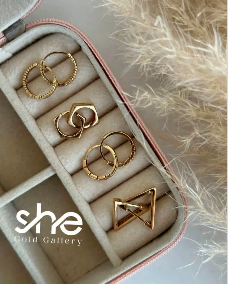 44 مدل گوشواره طلا دخترانه جدید 1403 از اینستاگرام 