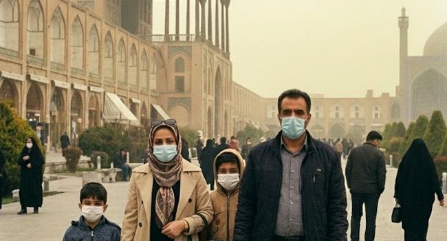 هم‌دستی آنفولانزا و آلودگی هوا در اصفهان