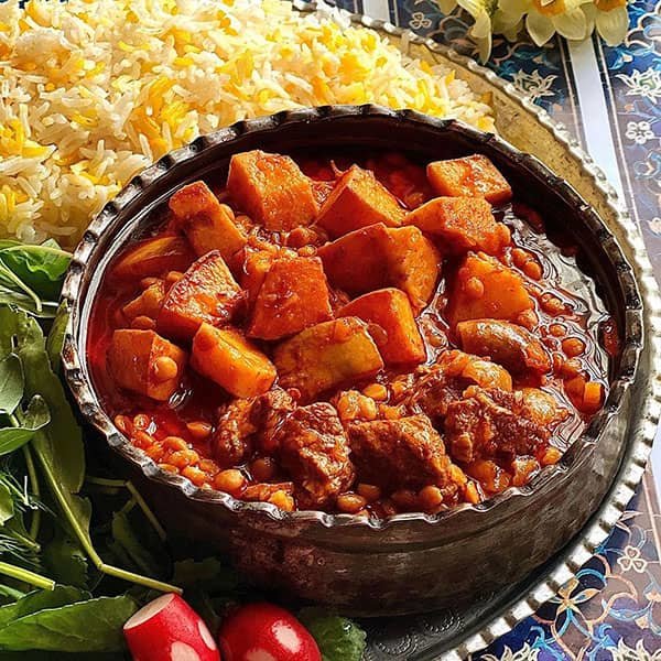 طرز تهیه خورش آلو با گوشت و مرغ به 4 روش خوشمزه