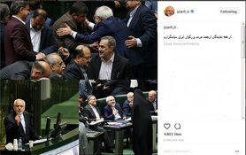 تشکر اینستاگرامی ظریف از نمایندگان ملت