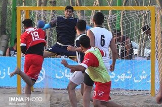 ملی‌پوشان هندبال ساحلی دیدار اول را با پیروزی پشت‌سر گذاشتند