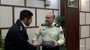 تقدیر از پلیسی که فرهاد مجیدی را جریمه کرد