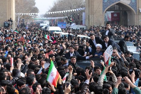 روحانی وارد اصفهان شد