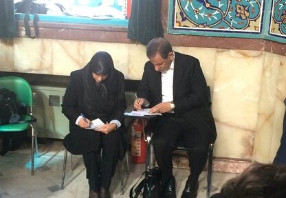 جهانگیری رای خود را به صندوق انداخت