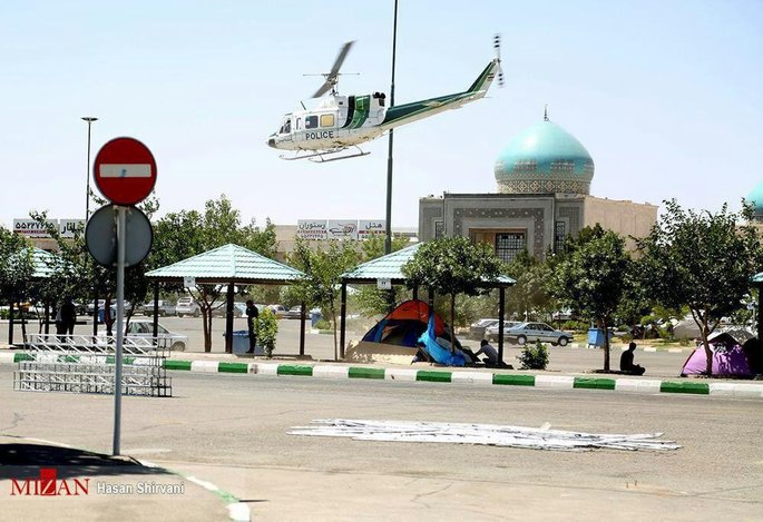 جلیقه انتحاری یکی از تروریست های حرم مطهر خنثی شد