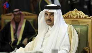 امیر قطر ترامپ را خیط کرد