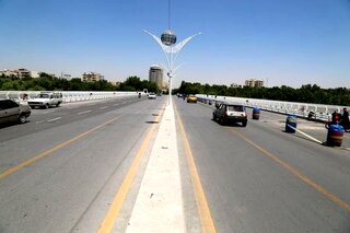 بهره برداری رسمی از پروژه تعریض پل فلزی