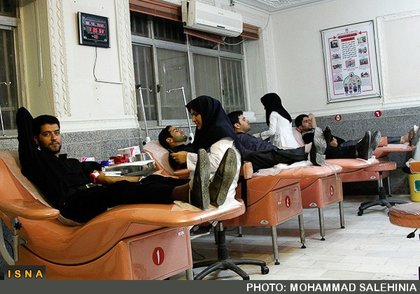 افزایش دو درصدی اهداي خون در نخستين شب قدر