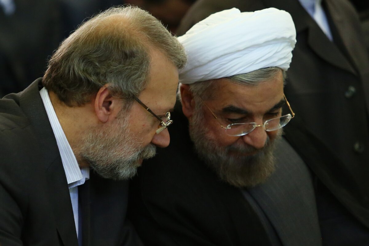 لاریجانی درباره حسین فریدون با روحانی صحبت می‌کند