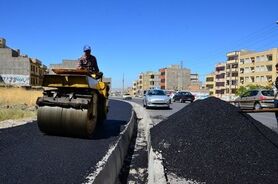تکمیل آسفالت معابر فرعی محله دوطفلان و آزادی