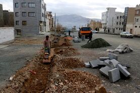 عملیات اجرایی فاز اول خیابان آزادگان در دست اجراست
