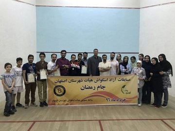 احمدی و نجفی بر سکوی قهرمانی ایستادند