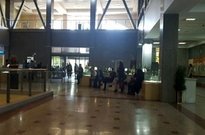 تجمع دانشجویان پژوهشگاه شاخص‌پژوه  اصفهان در ساختمان وزارت علوم