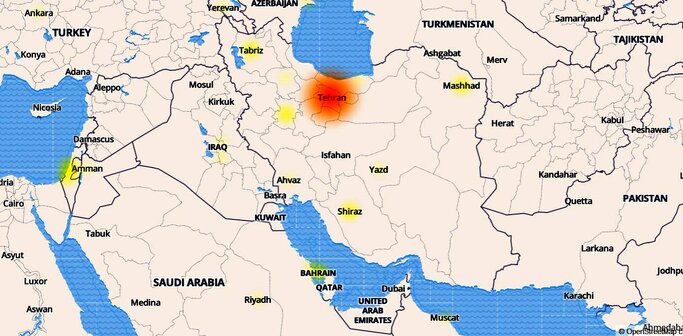 اختلال در تلگرام ایرانی‌ها و اروپایی‌ها