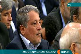 فرزند هاشمی در مراسم امروز بیت رهبری