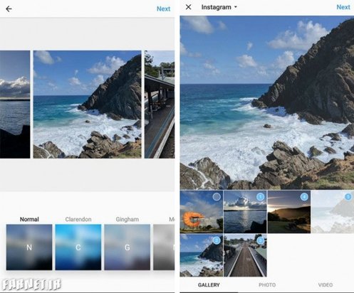 اینستاگرام در حال آزمایش قابلیت آلبوم عکس در پست‌ها