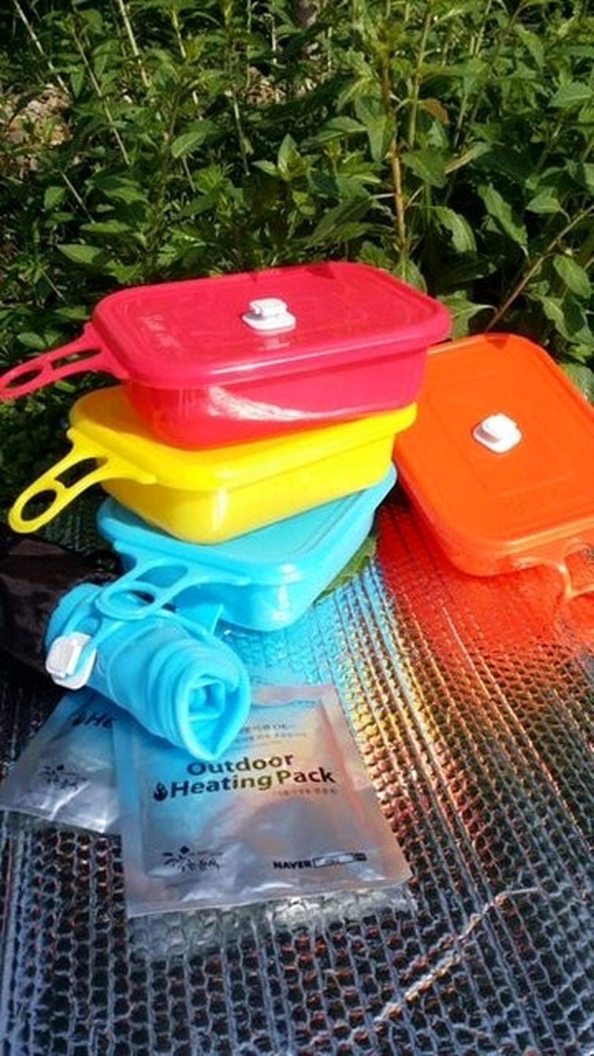 ظرفی که بدون شعله غذا گرم میکند