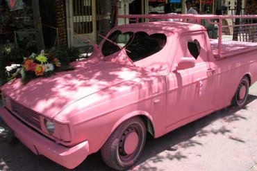 ماشین عروس جالب در ایران