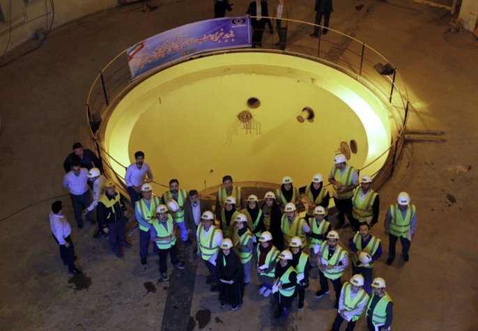 اولین بازدید خبرنگاران از آب سنگین اراک