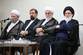 دیدار رئیس‌ و اعضای مجمع تشخیص مصلحت نظام با مقام معظم رهبری