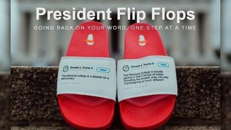 توییت‌های ترامپ روی دمپایی!