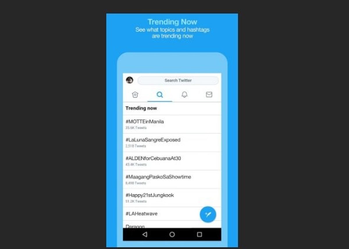 توییتر لایت ، مناسب برای سرعت پایین اینترنت