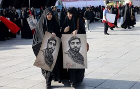 مراسم تشییع شهید حججی