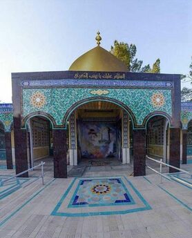 محل تدفین شهید محسن حججی