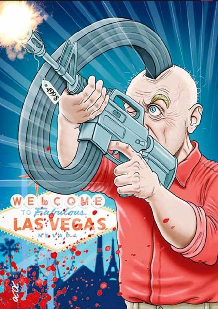 (کاریکاتور) پشت‌پرده جنایت لاس‌وگاس!