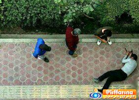 متهم خود را از طبقه چهارم به پایین پرت کرد