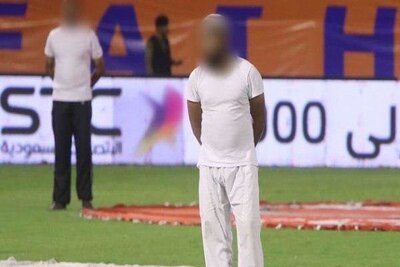 لباسی عجیب در لیگ عربستان