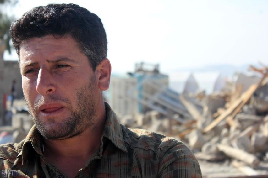 زن و بچه‌ من زیر آوار جاماندند!