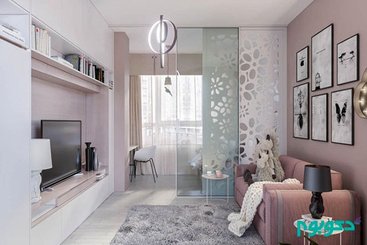 رنگ صورتی فقط در دکوراسیون اتاق دخترانه؟!