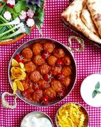 طرز تهیه کوفته کرمانشاهی + فیلم
